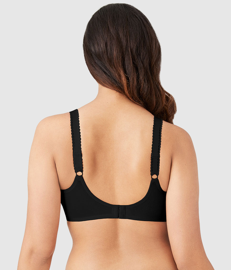 Wacoal Everyday - Slimline Seamless Underwire Minimizer Bra - Black