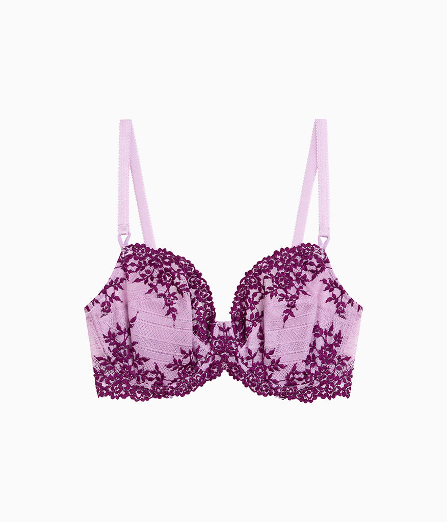 Wacoal Featured - Embrace Lace® Underwire Bra - Lavender Sage/Dark Purple