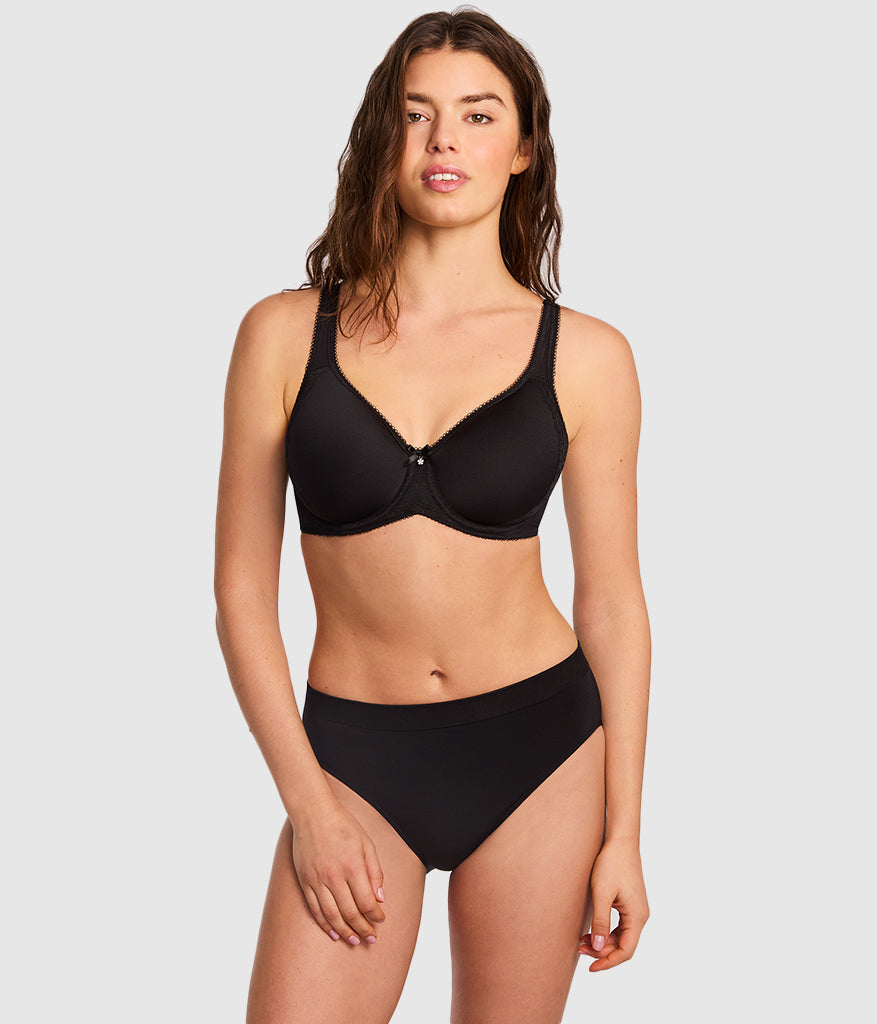 Wacoal Popular - Retro Chic Underwire T-Shirt Bra - Black