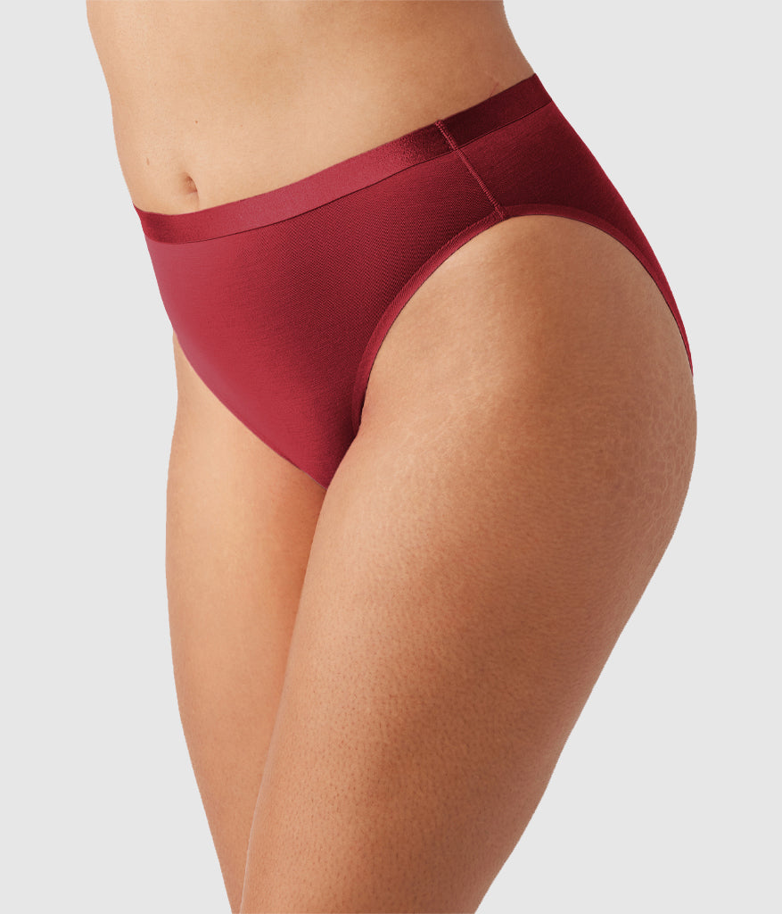 Wacoal Best Seller - Tailored Finish Hi-Cut - Regina Red