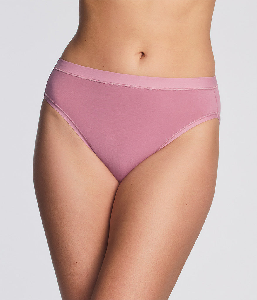 Wacoal Signature - Understated Cotton Hi-Cut - Lilas