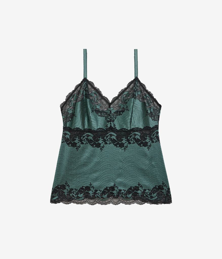 Wacoal Quality - Modern Affair Cami - Silver Pine/Black