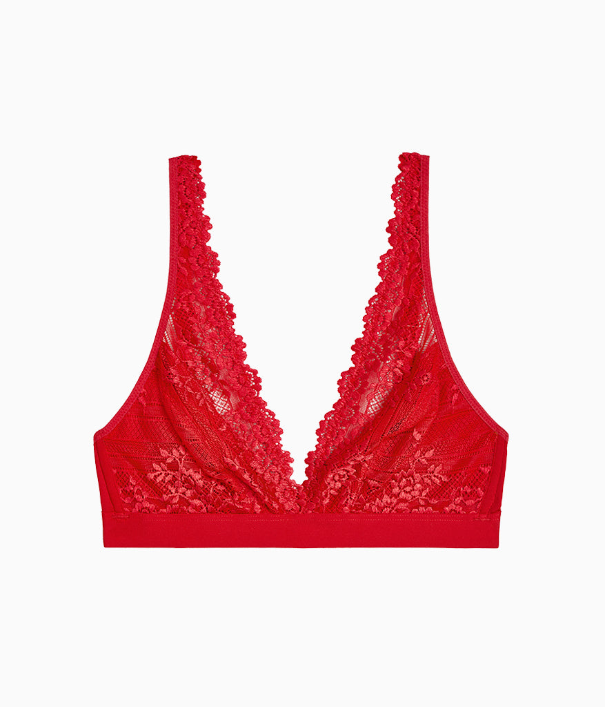 Wacoal Smart Buy - Embrace Lace® Wire Free Bralette - Equestrian Red