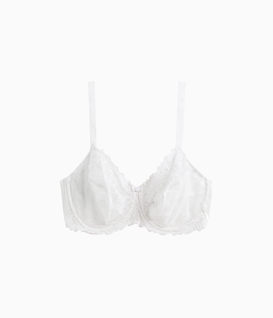 Wacoal Best Price - Renaissance Rose Underwire Bra - White