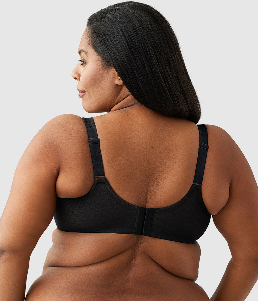 Wacoal Quality - Back Appeal® H-K Cup Underwire Bra - Black
