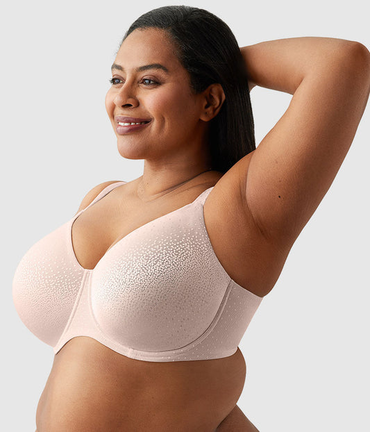 Wacoal Essential - Back Appeal® H-K Cup Underwire Bra - Rose Dust
