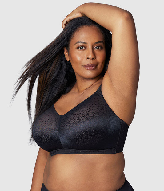 Wacoal Top Pick - Back Appeal® H-K Cup Wire Free Bra - Black