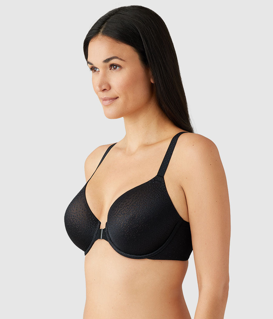 Wacoal Featured - Back Appeal® Front Close T-Shirt Bra - Black
