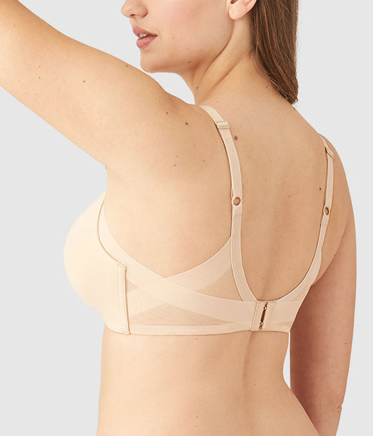 Wacoal Trending - Ultimate Side Smoother Wire Free T-Shirt Bra - Sand