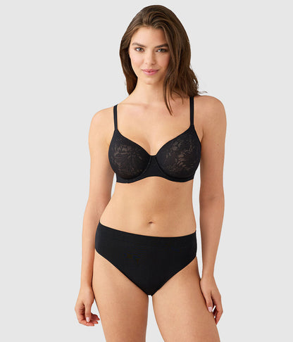 Wacoal Top Pick - Taking Sides T-Shirt Bra - Black