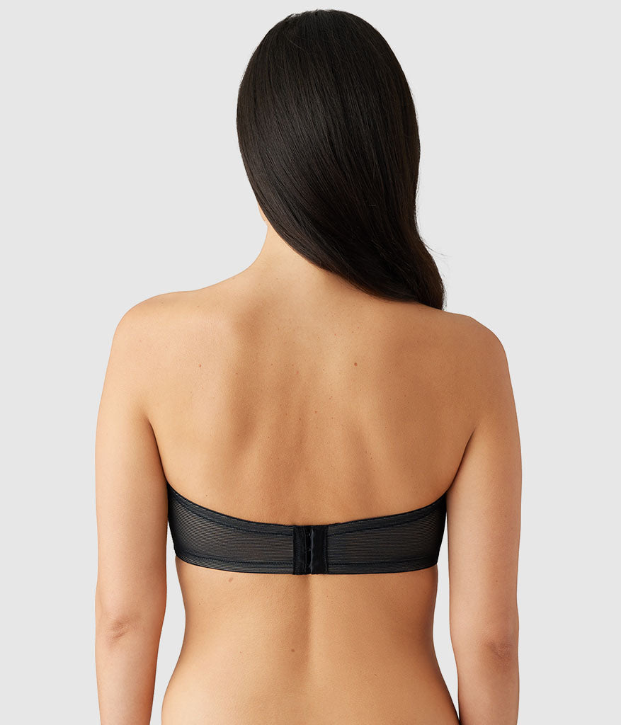 Wacoal Hot Sale - Visual Effects Strapless Minimizer Bra - Black