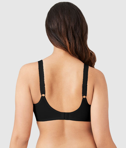 Wacoal Everyday - Slimline Seamless Underwire Minimizer Bra - Black