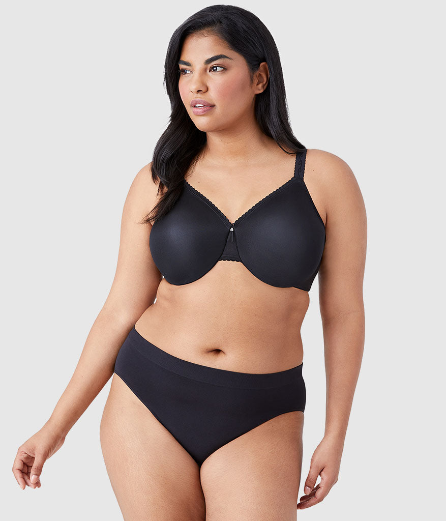 Wacoal Featured - Simple Shaping Minimizer Bra - Black