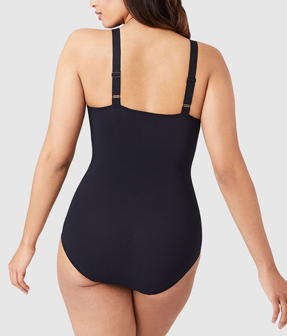 Wacoal Customer Favorite - Visual Effects Body Briefer with Minimizer Bra - Black