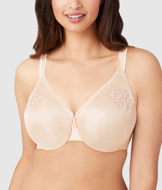 Wacoal Special Offer - Slimline Seamless Underwire Minimizer Bra - Sand