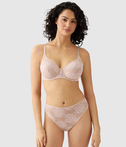Wacoal Value - Full Bloom Underwire Bra - Rose Dust