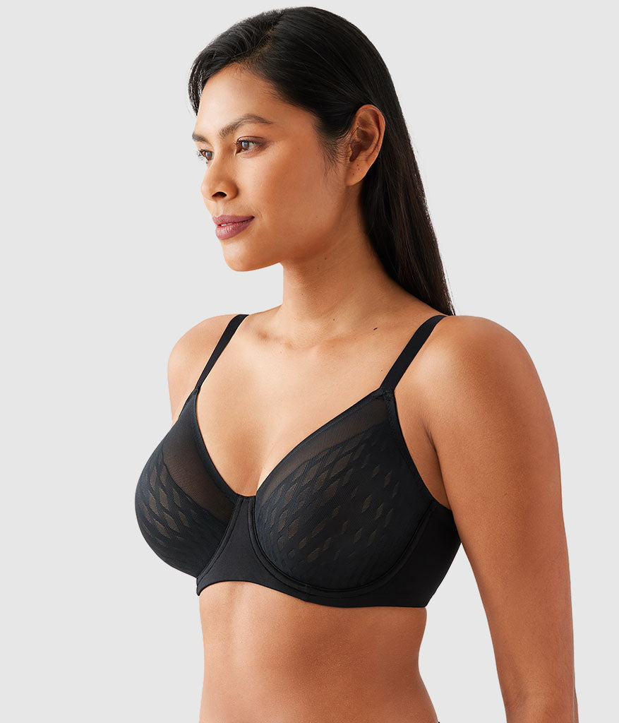 Wacoal Deals - Elevated Allure Underwire Bra - Black