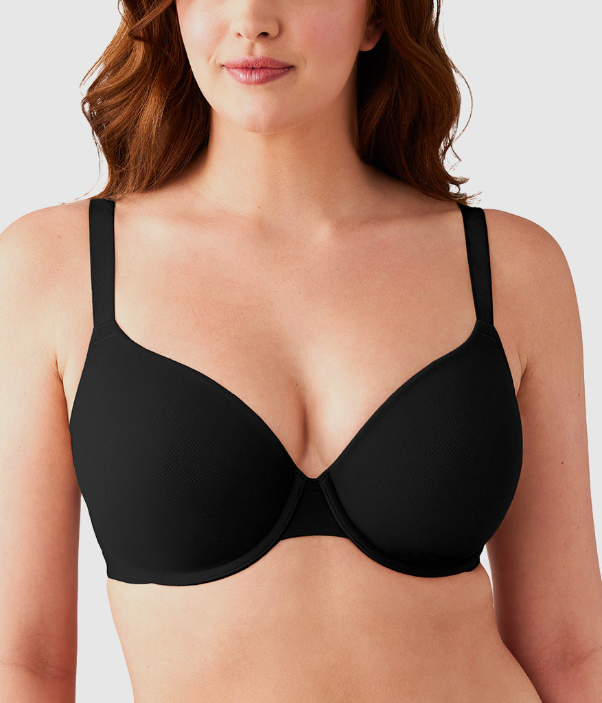 Wacoal Smart Buy - Shape Revelation® Shallow Top Underwire T-Shirt Bra - Black