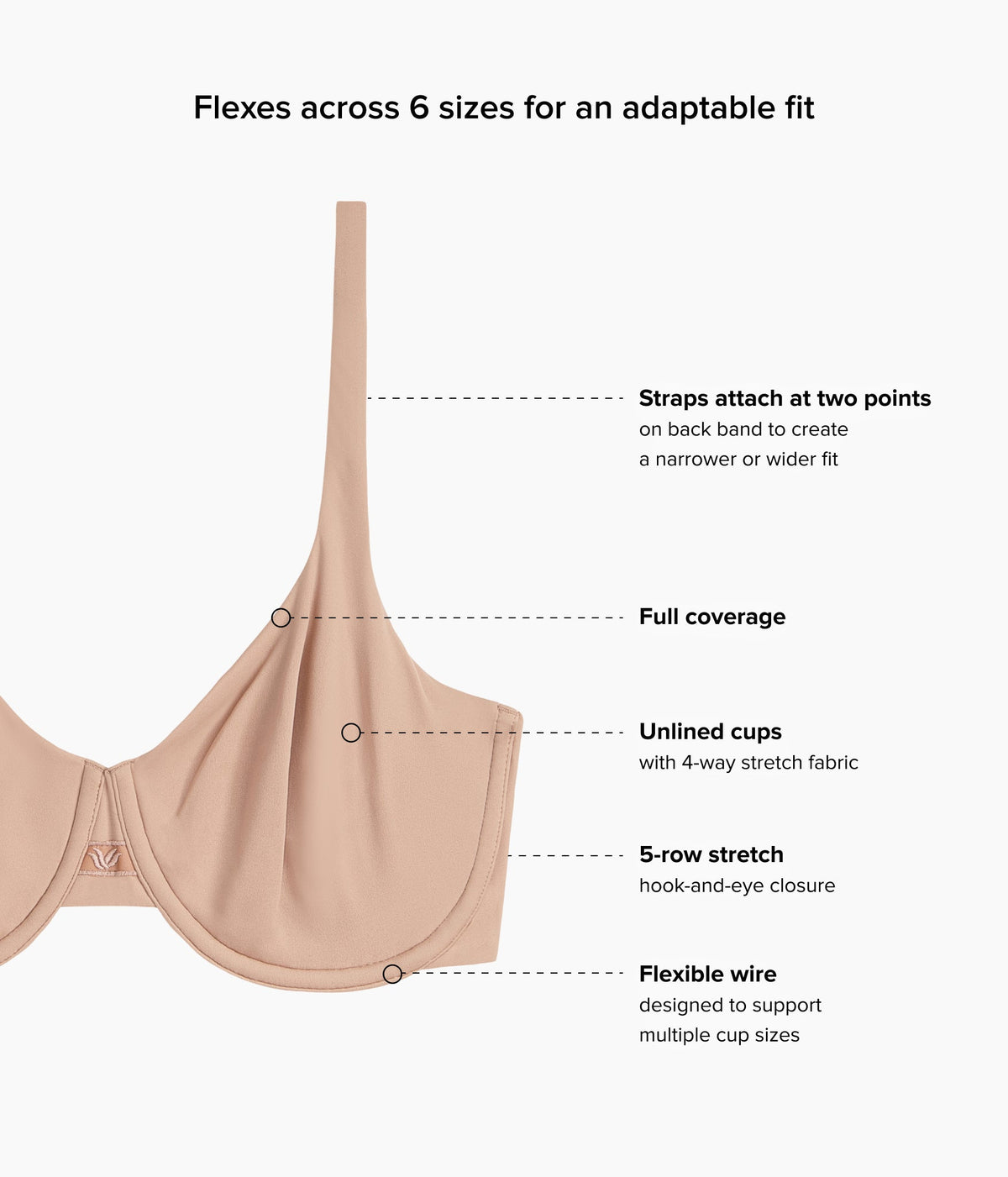 Wacoal Sale - Ever Flexing™ Underwire Bra - Roebuck