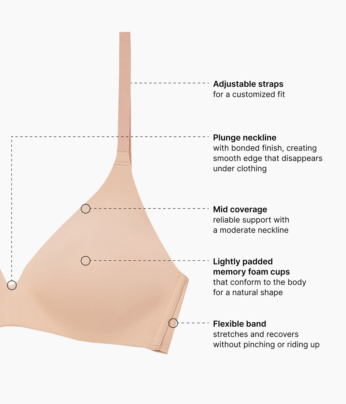 Wacoal Premium - Comfort First Wire Free T-Shirt Bra - Roebuck