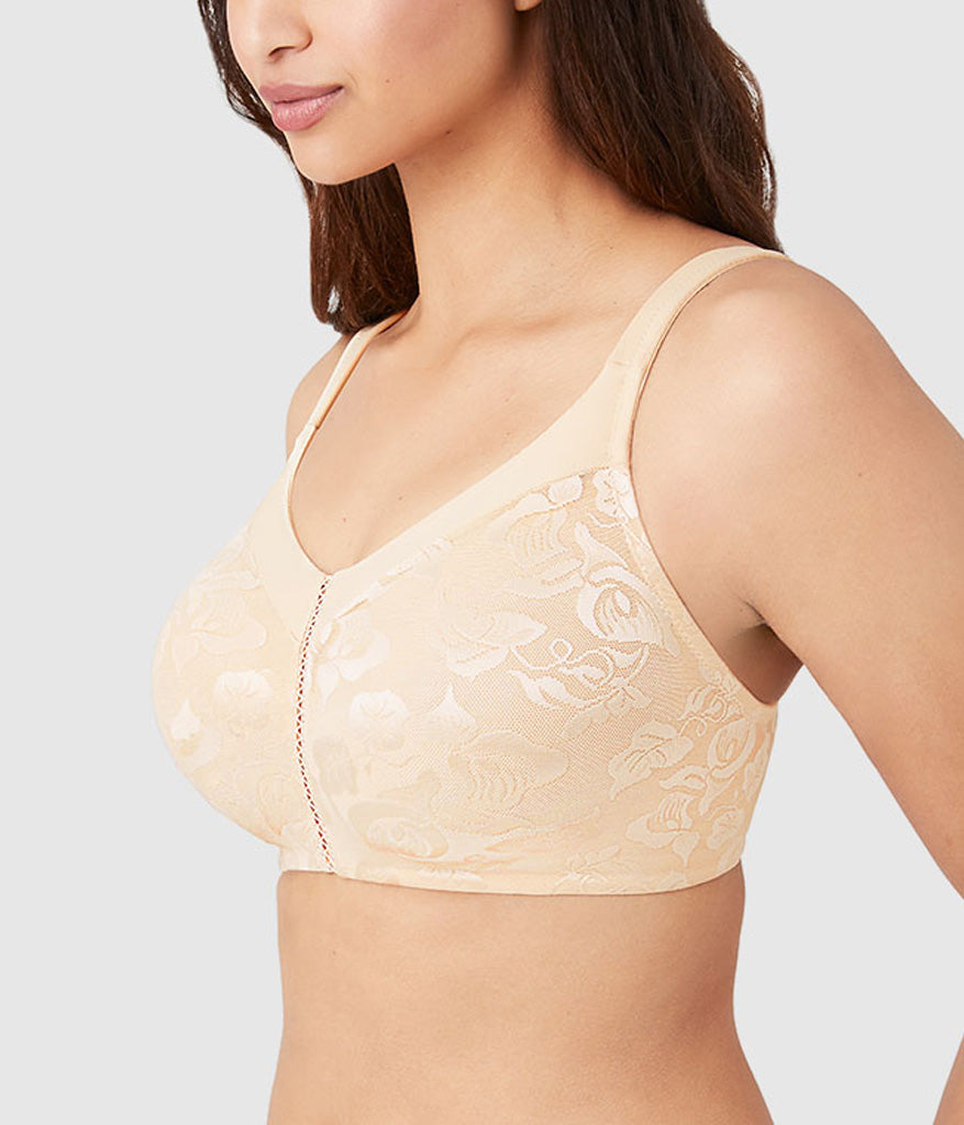 Wacoal Signature - Awareness Full Figure Seamless Wire Free Bra - Sand
