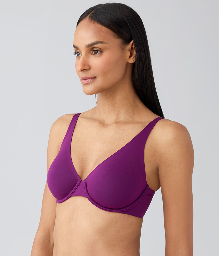 Wacoal Featured - Better Than Braless™ Underwire Bra - Dark Purple