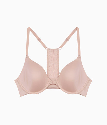 Wacoal Latest - Future Foundation Front Close Racerback Bra - Rose Smoke