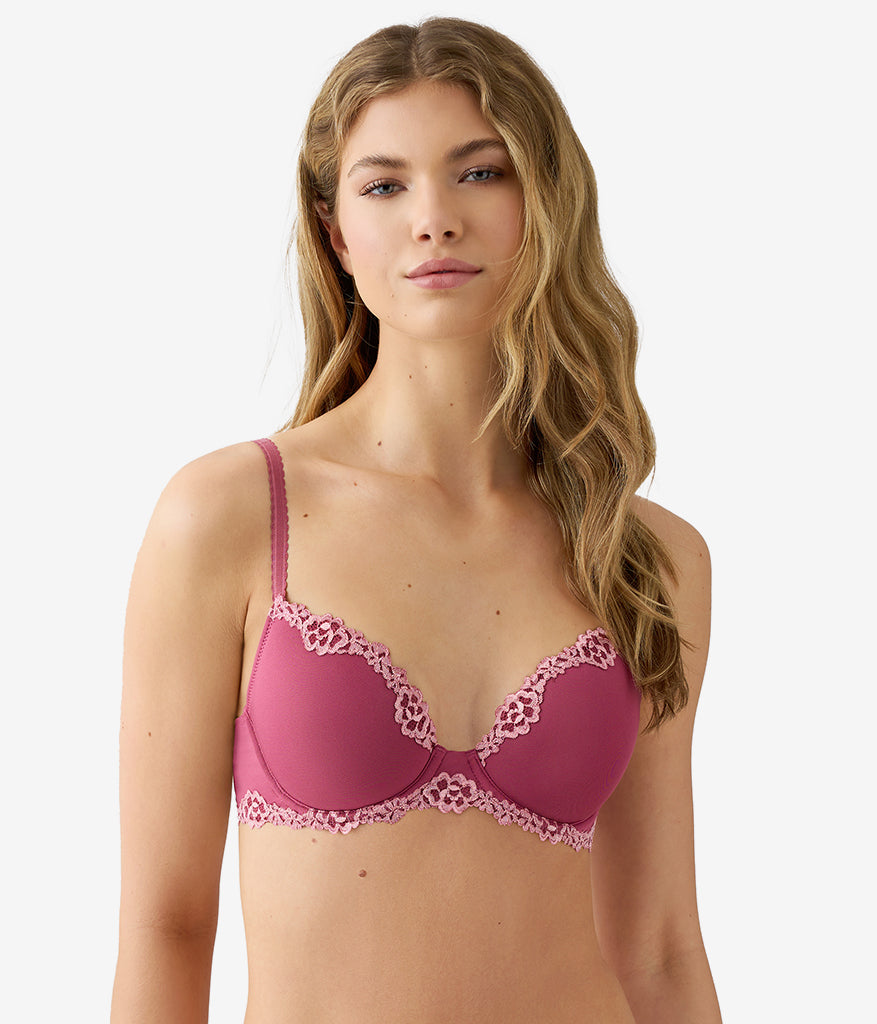 Wacoal Classic - Future Foundation with Lace T-Shirt Bra - Dry Rose