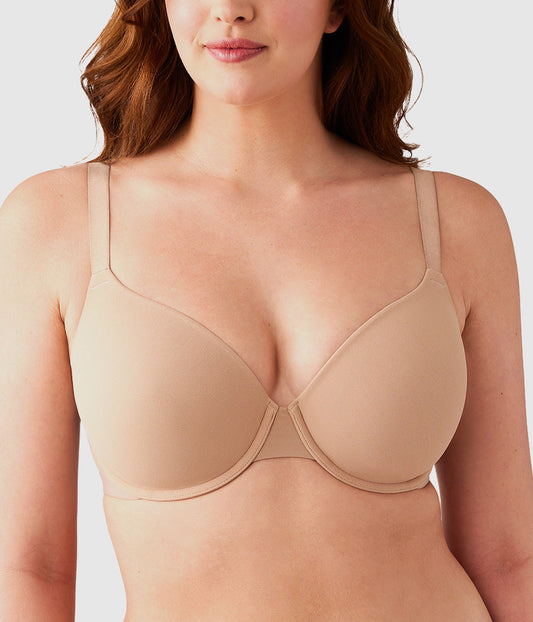 Wacoal Smart Buy - Shape Revelation® Shallow Top Underwire T-Shirt Bra - Praline
