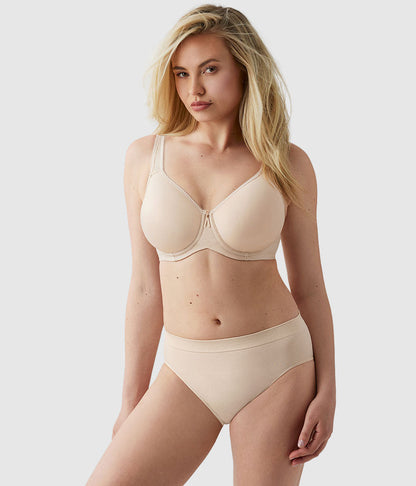 Wacoal Best Price - Basic Beauty Spacer Underwire T-Shirt Bra - Sand