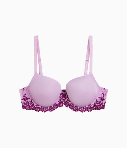 Wacoal Trending - Embrace Lace® T-Shirt Bra - Lavender Sage/Dark Purple