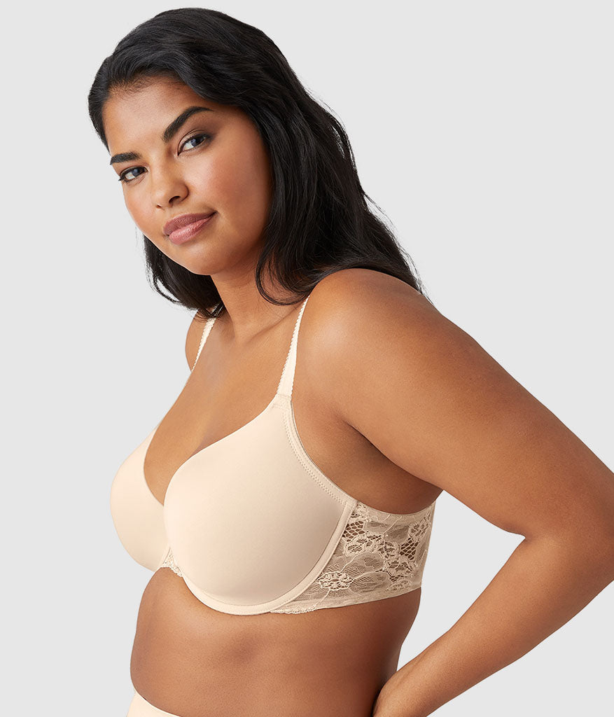 Wacoal Trending - French Garden Seamless Underwire T-Shirt Bra - Sand