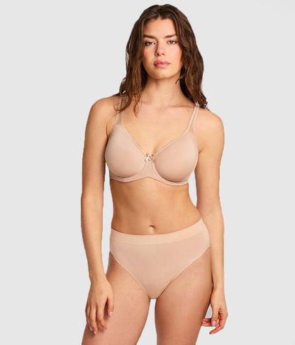 Wacoal Best Price - Retro Chic Underwire T-Shirt Bra - Toast
