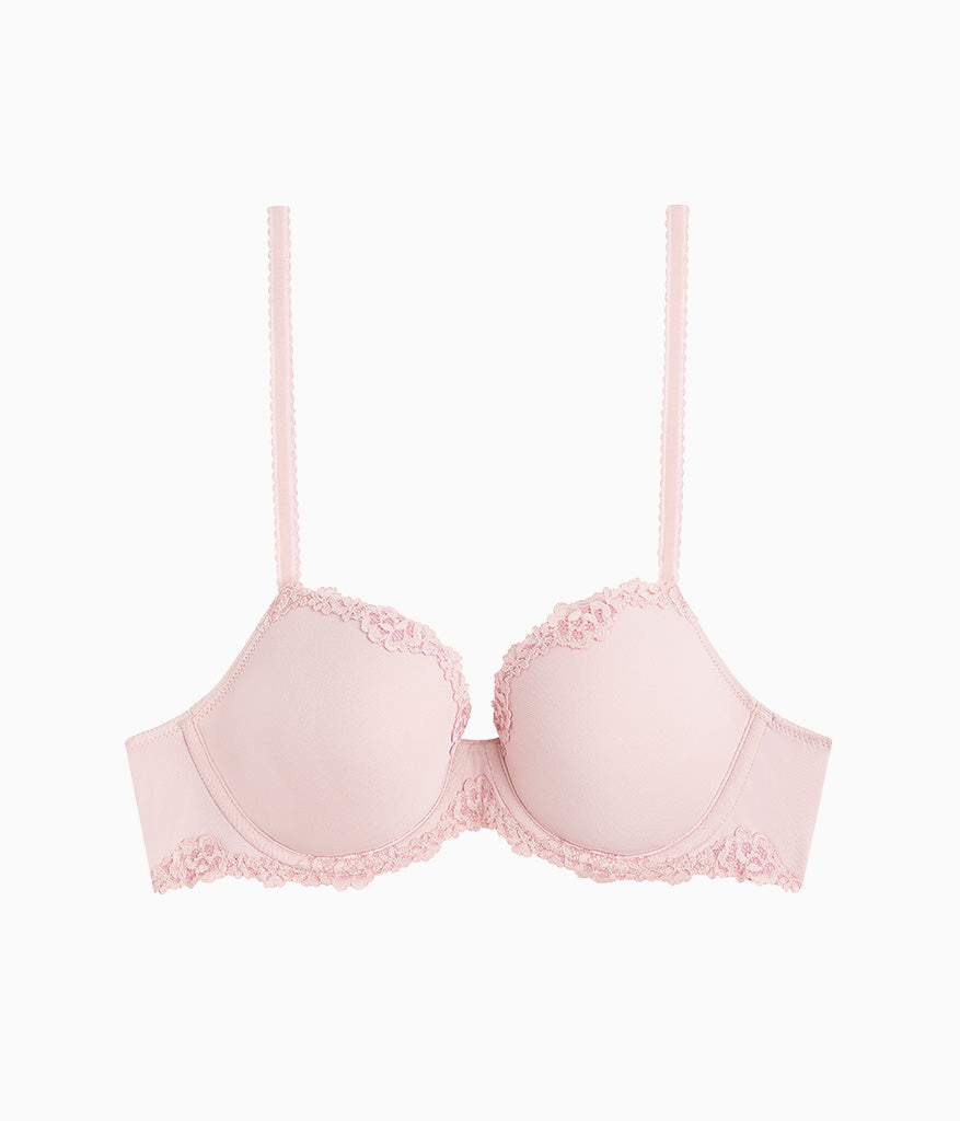 Wacoal Trending - Future Foundation with Lace T-Shirt Bra - Rose Smoke
