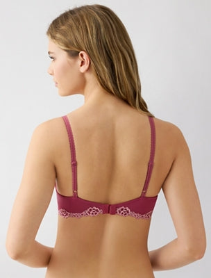 Wacoal Trending - Future Foundation with Lace T-Shirt Bra - Rose Smoke