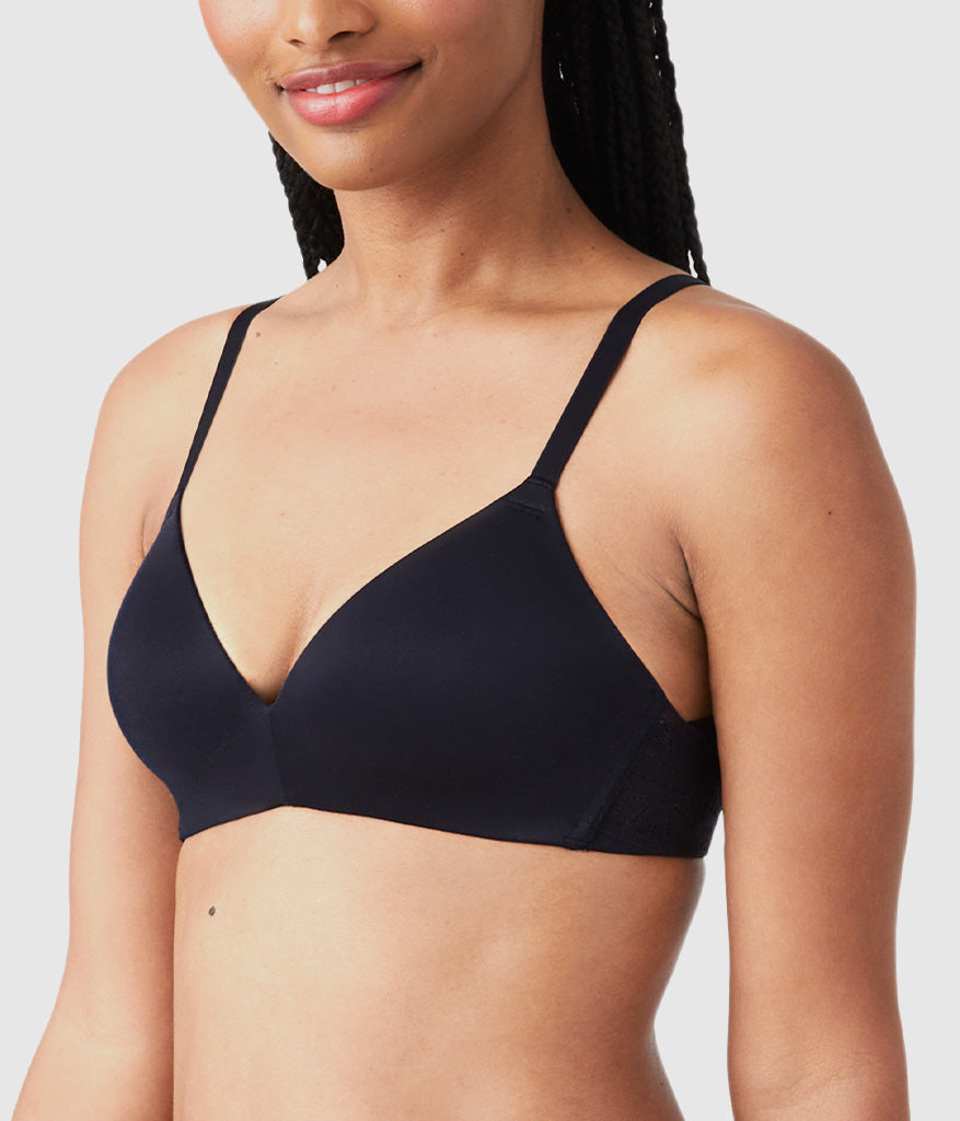 Wacoal Top Pick - Future Foundation Wire Free T-Shirt Bra with Lace - Night