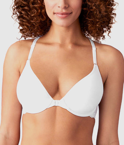 Wacoal Everyday - Inspired Eyelet Front Close T-Shirt Bra - White