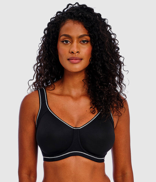 Wacoal Customer Favorite - Freya Sonic Sport Underwire Spacer Bra - Storm