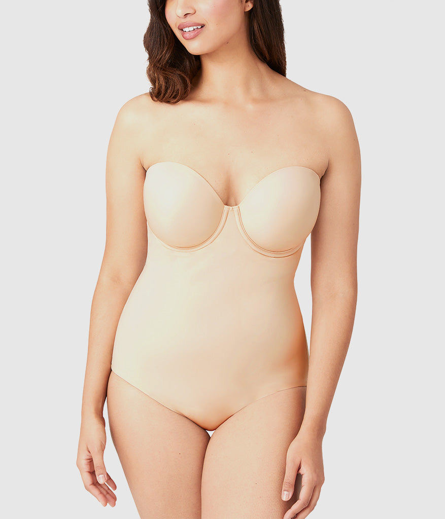 Wacoal Discount - Red Carpet™ Strapless Shaping Body Briefer - Sand