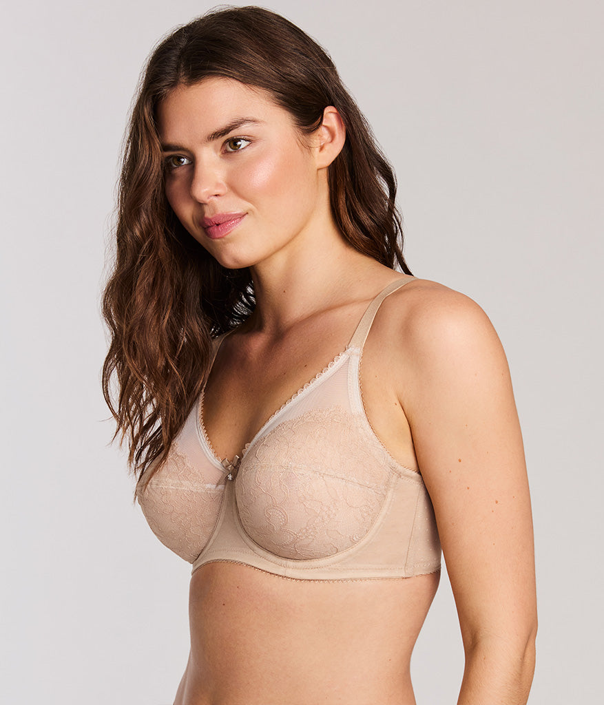 Wacoal Classic - Retro Chic Full Figure Underwire Bra - Toast