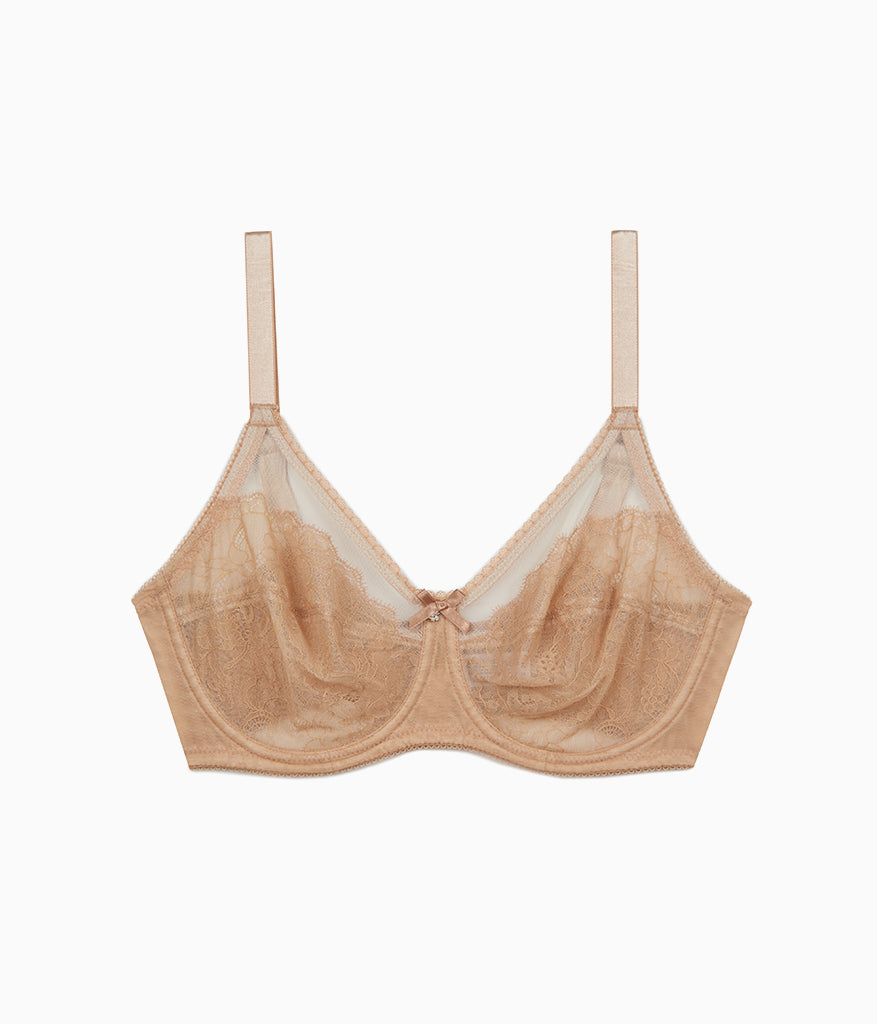 Wacoal Classic - Retro Chic Full Figure Underwire Bra - Toast