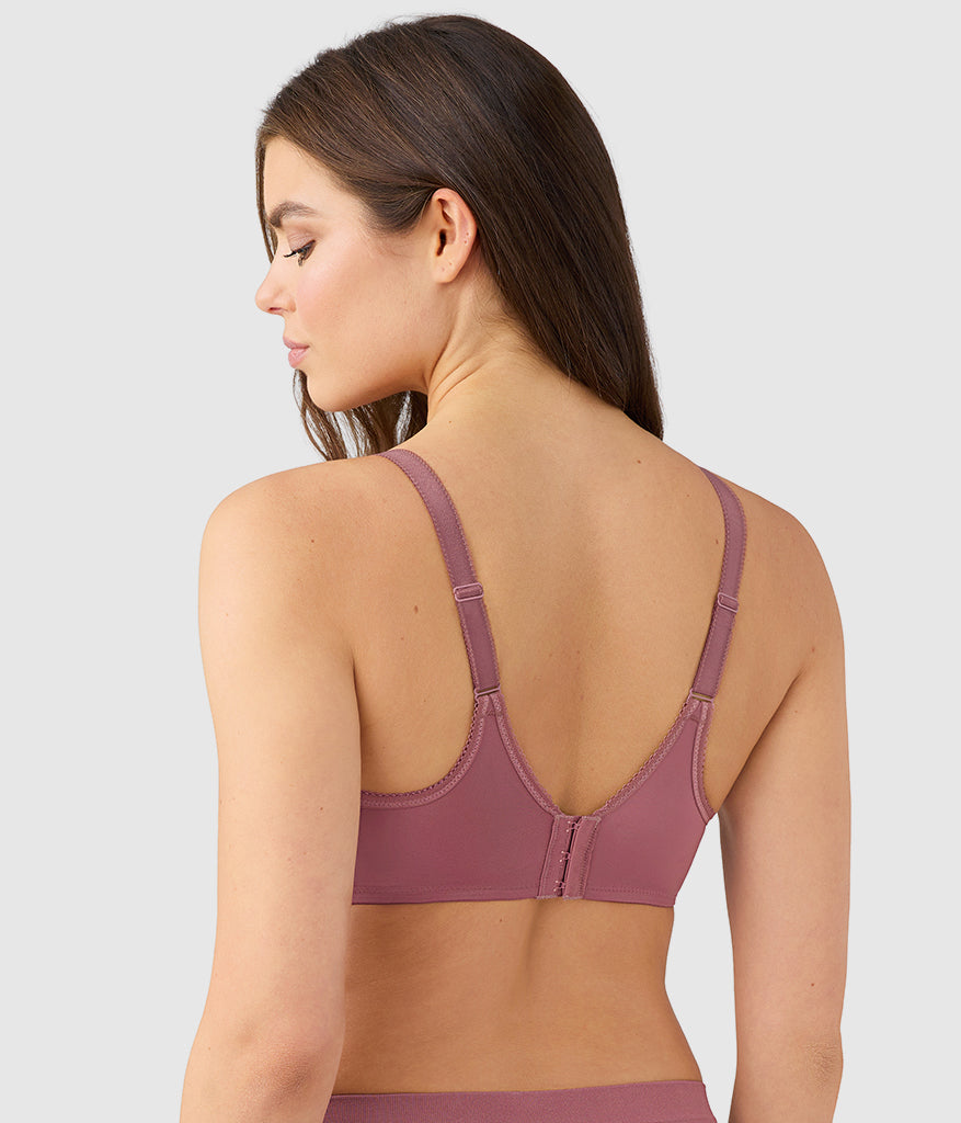 Wacoal Hot Sale - Basic Beauty Full Figure Seamless Underwire Bra - Rose Brown