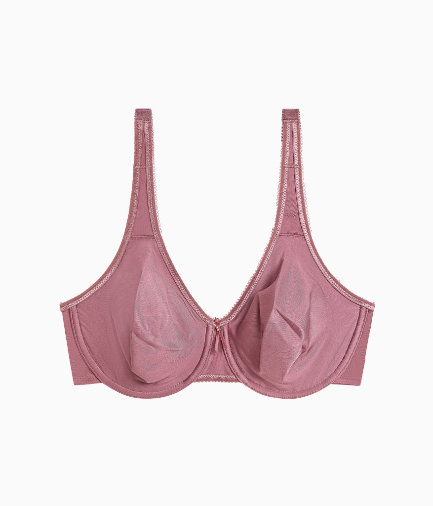 Wacoal Hot Sale - Basic Beauty Full Figure Seamless Underwire Bra - Rose Brown