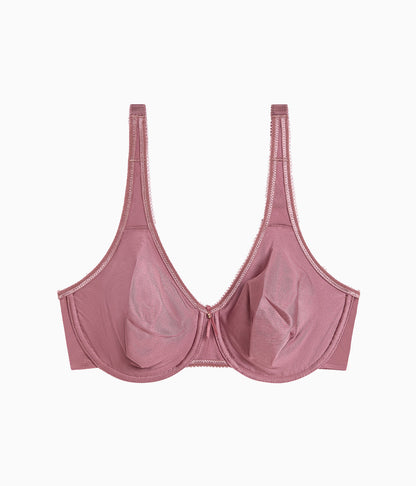 Wacoal Hot Sale - Basic Beauty Full Figure Seamless Underwire Bra - Rose Brown