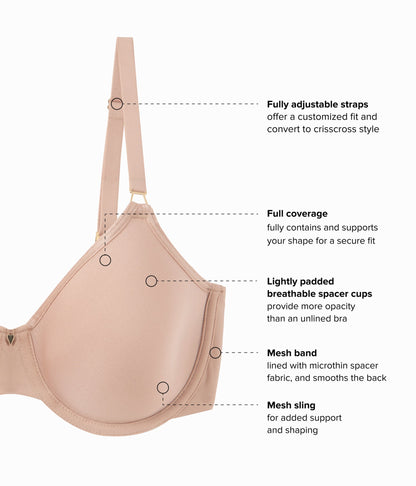 Wacoal Trending - Simply Done T-Shirt Bra - Roebuck