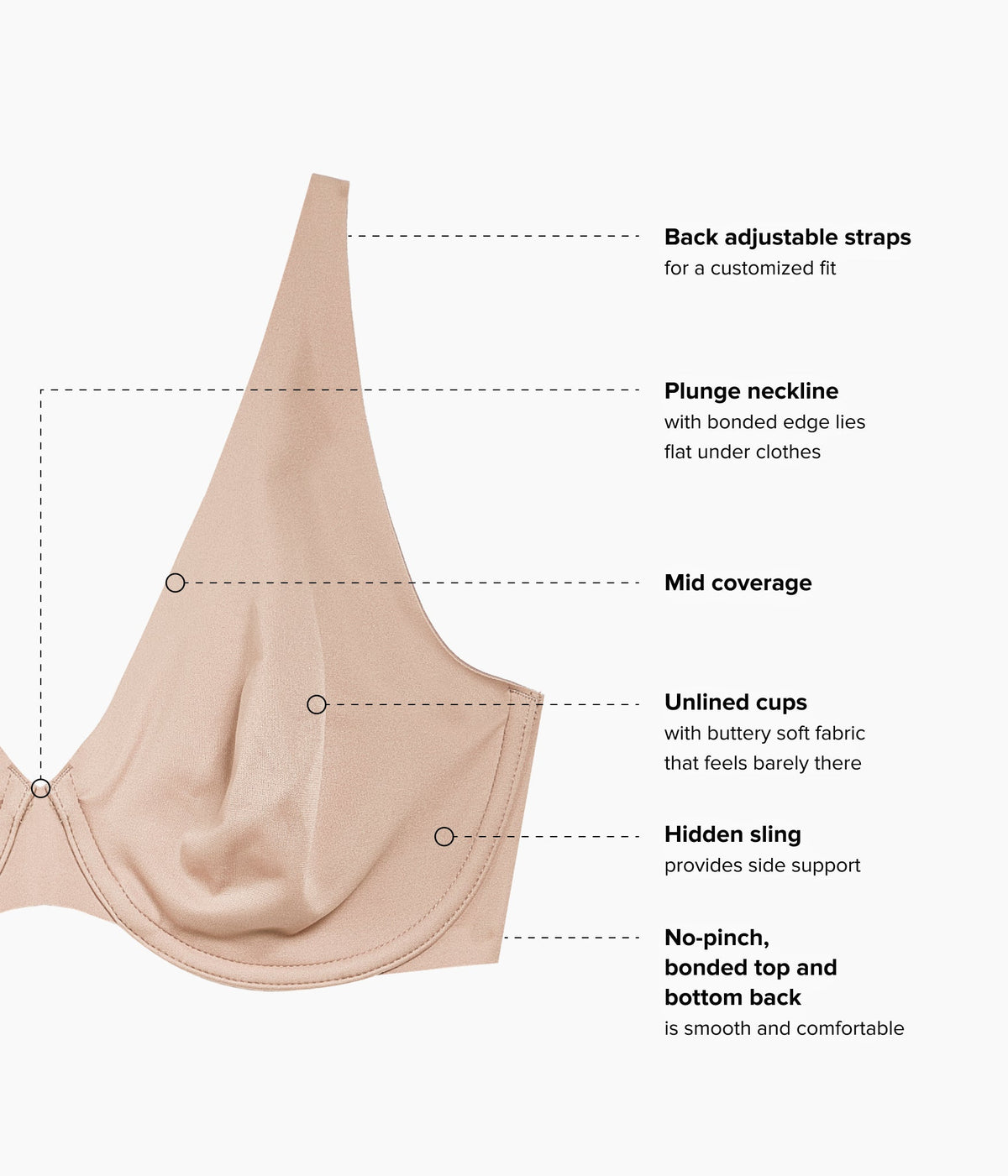 Wacoal Signature - Better Than Braless™ Underwire Bra - Roebuck