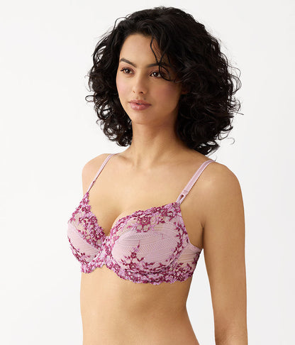 Wacoal Trending - Embrace Lace® Underwire Bra - Keepsake Lilac/Multi