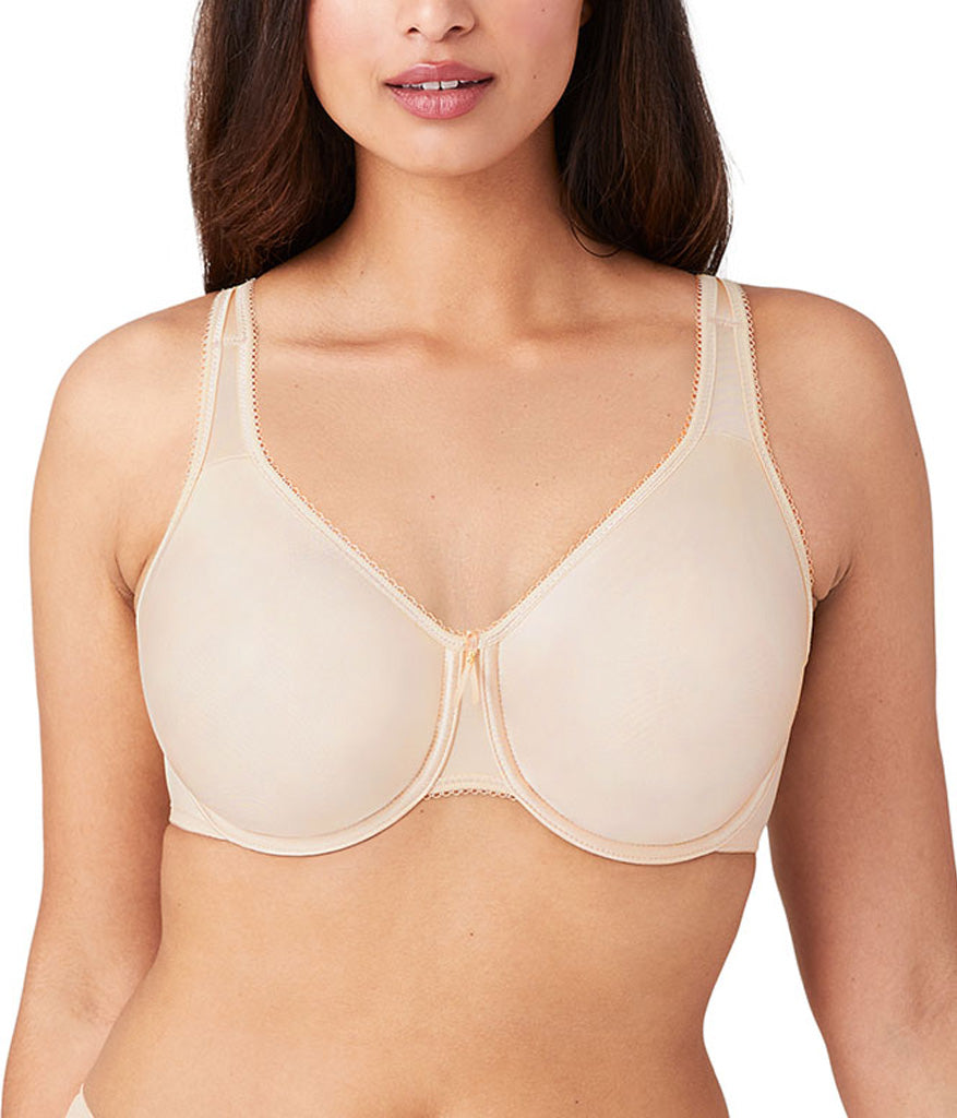 Wacoal Featured - Basic Beauty Full Figure Seamless Underwire Bra - Sand