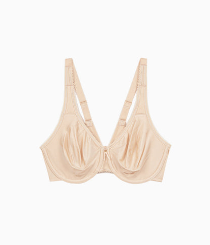 Wacoal Featured - Basic Beauty Full Figure Seamless Underwire Bra - Sand