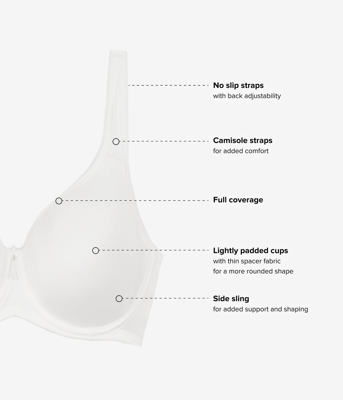 Wacoal Premium - Basic Beauty Spacer Underwire T-Shirt Bra - Ivory